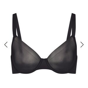 Skims NO SHOW UNLINED DEMI BRA | ONYX